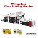 Uma máquina de impressão flexográfica para sacos de ráfia pode funcionar cont...