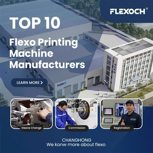 Os 10 principais fabricantes de máquinas de impressão flexográfica de 8 cores...