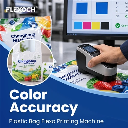 Qual é a precisão de cores de uma máquina de impressão flexográfica para saco...