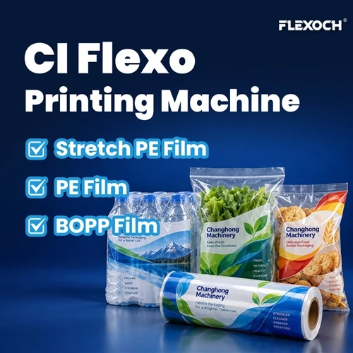 Uma impressora flexográfica para filme PE pode imprimir em filme PE extensível?