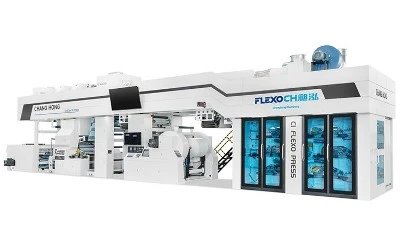 Máquina de impressão flexográfica