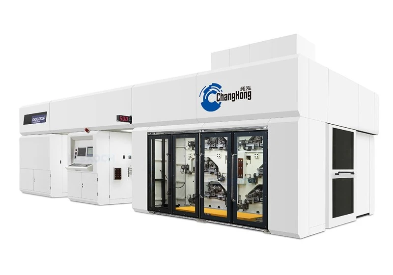 Gearless Flexo printing press Gearless Flexo printing press