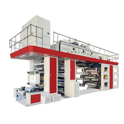 Máquina de impressão flexográfica de filme PE